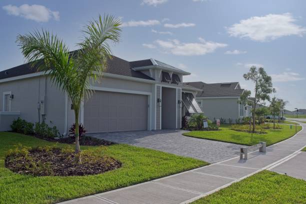 Residential Paver Driveway in Palatine, IL